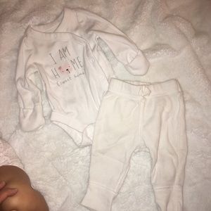 NB “ I AM HOME SWEET HOME “ Bodysuit